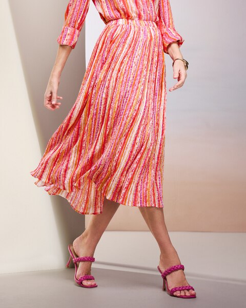Boca Striped Skirt