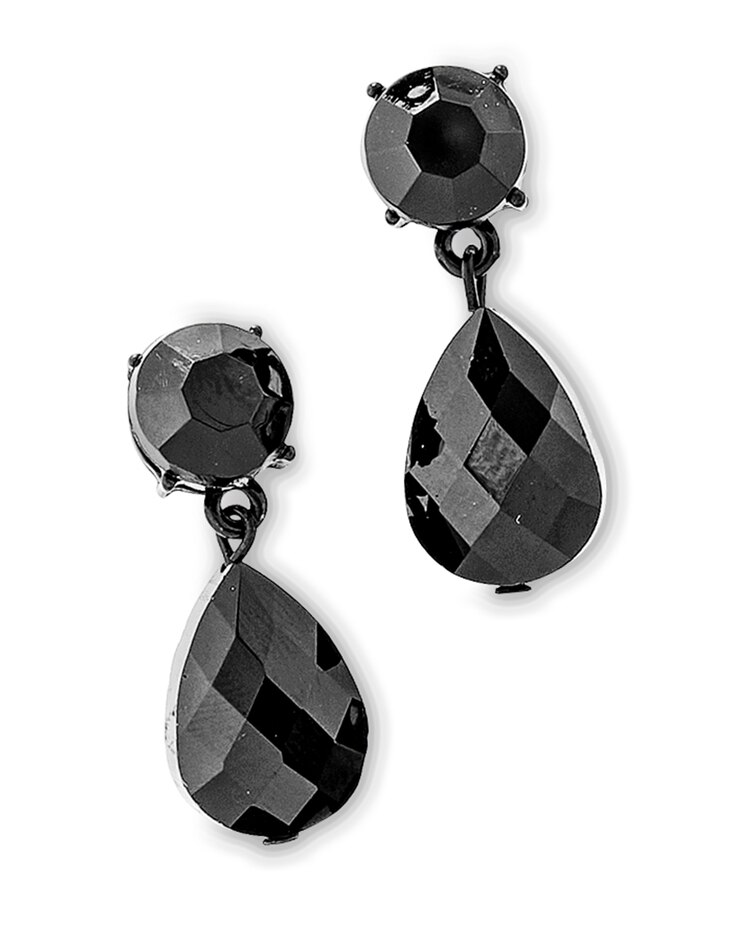 Luxe Velvet Gems Earrings image number 1