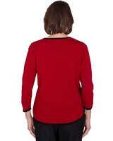 Alfred Dunner® Classics Colorblock Beaded Top thumbnail number 5