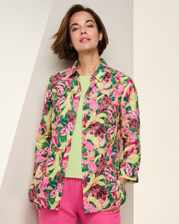 Easy Breezy Tropical Big Shirt image number 1