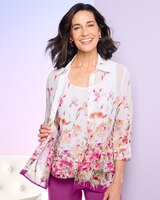 Hollyhock Garden Big Shirt thumbnail number 1