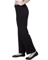 Alfred Dunner® Park Place Stretch Knit Short Length Ponte Pant with Buckle thumbnail number 4