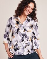 Alfred Dunner® Watercolor Floral Shirt thumbnail number 1