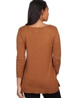 Ruby Rd® Stud Embellished Tunic Sweater thumbnail number 3