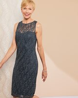 Sequin Lace Jacket Dress thumbnail number 2