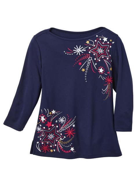 Patriotic Stars Tee