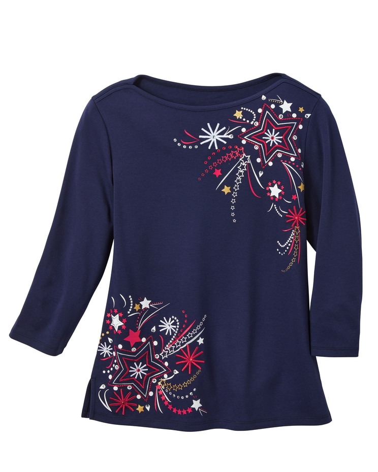 Patriotic Stars Tee image number 2