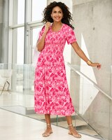Flights Of Fancy Smocked Dress thumbnail number 1