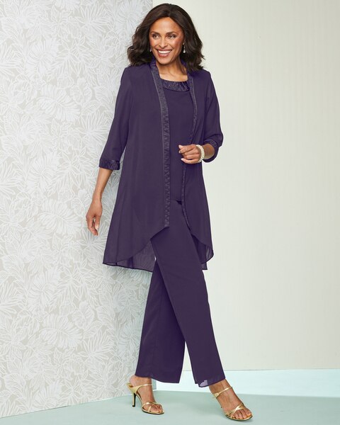 Elegance 3-Piece Pant Set