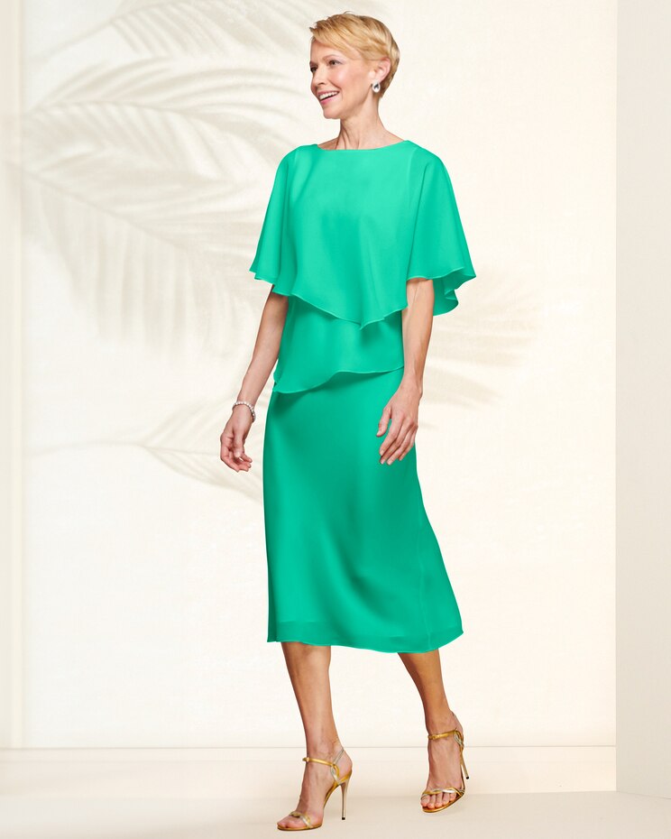 Special Occasion Flirty Two-Piece Dress image number 1