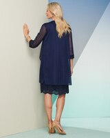 Sparkle Lace Jacket Dress thumbnail number 2