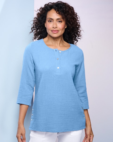 Easy Breezy Solid Tunic