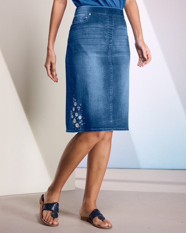 Embroidered Skirt by Alfred Dunner image number 1