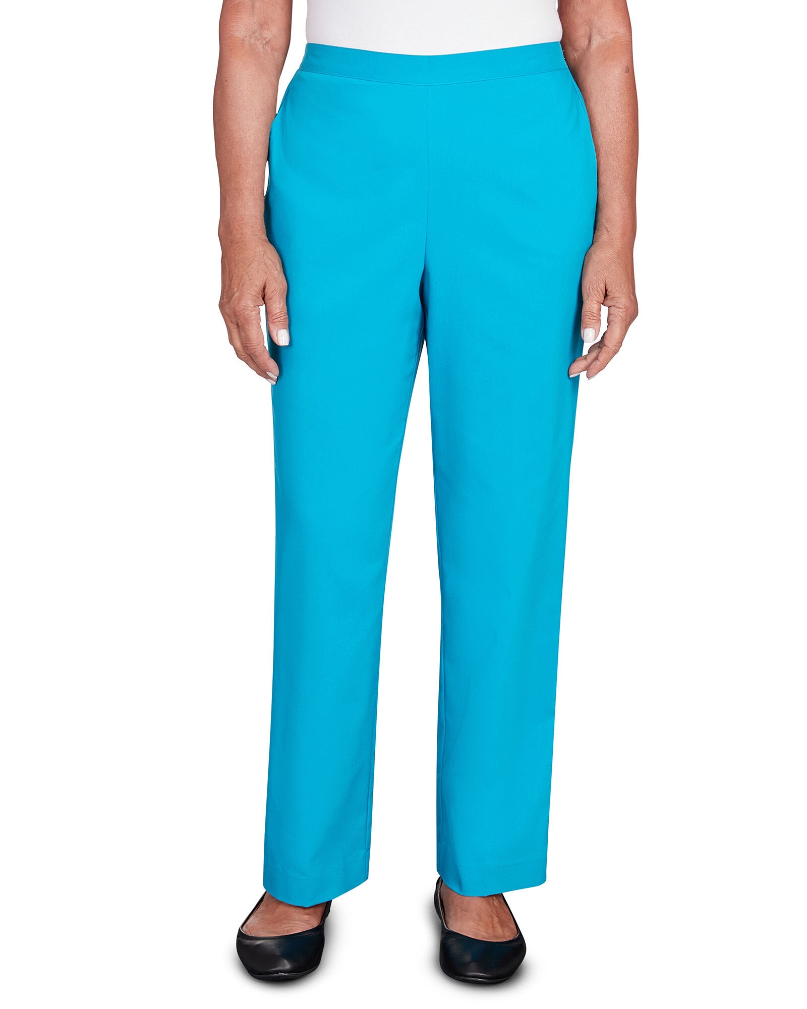 Alfred dunner pants cotton polyester spandex shop