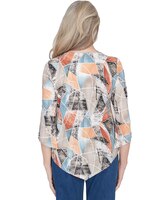 Alfred Dunner® Classics Stained Glass Sharkbite Top thumbnail number 2