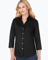Foxcroft Mary Essential Stretch Non-Iron Shirt thumbnail number 1