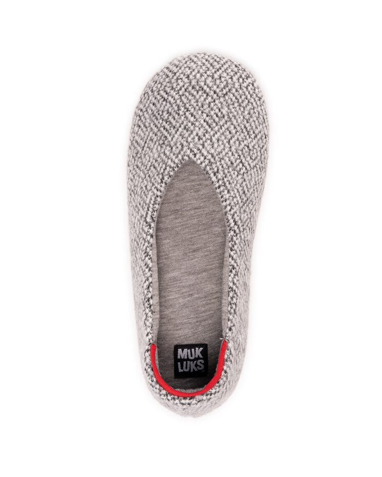 MUK LUKS® Women's Travel Ballerina 2Pr Pack Slippers image number 7