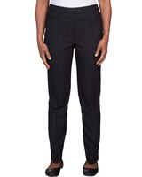 Alfred Dunner® World Traveler Slim Fit Pinstripe Short Length Pant thumbnail number 1
