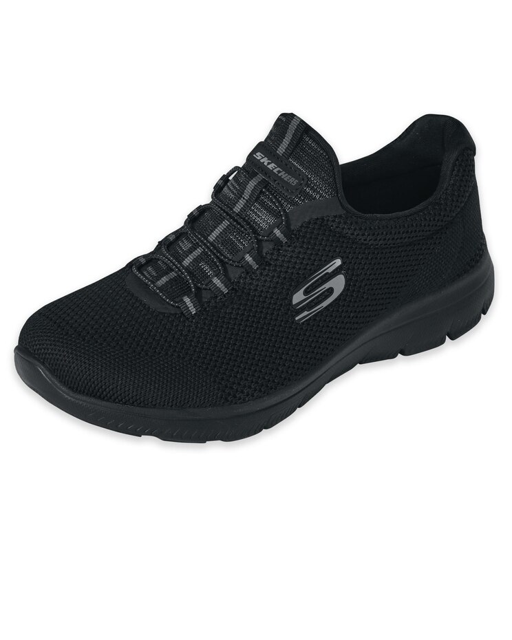 Women's Skechers® Summits Mesh Bungees Slip-Ons image number 6