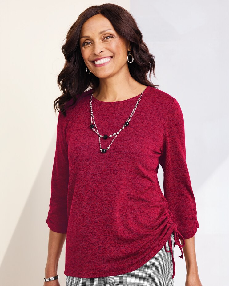 Melange Tee by Alfred Dunner image number 1