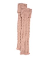 MUK LUKS® Women's Tall Cabled Leg Warmers Socks thumbnail number 1