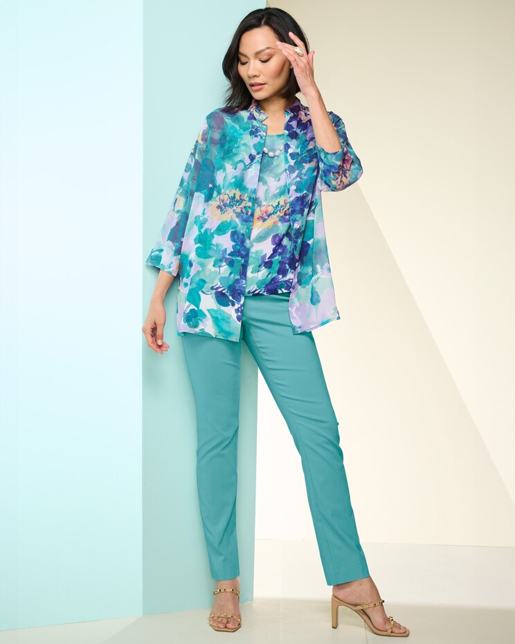 Zen Floral Big Shirt image number 2