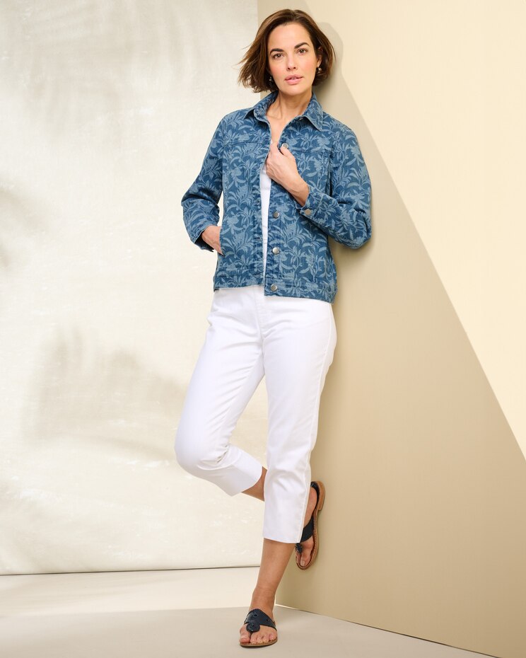 Printed Denim Jacket image number 3