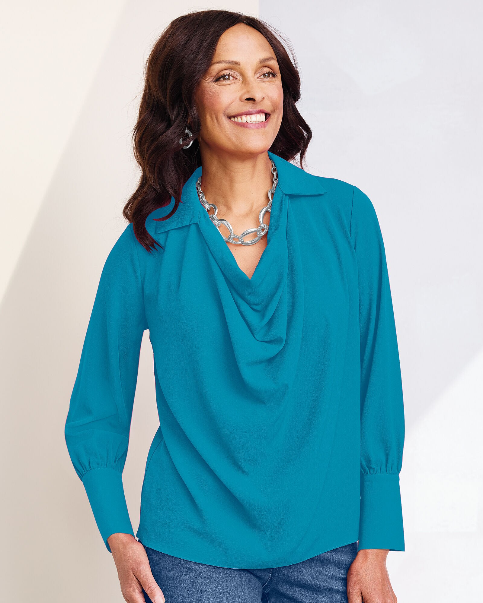 Drape Blouse