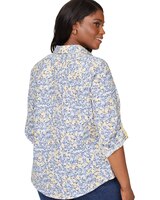 Zoey Non-Iron Roll Tab Willows Shirt thumbnail number 5