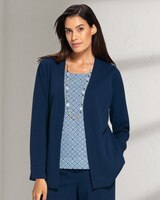Norm Thompson™ Travel Knit Cardigan thumbnail number 1