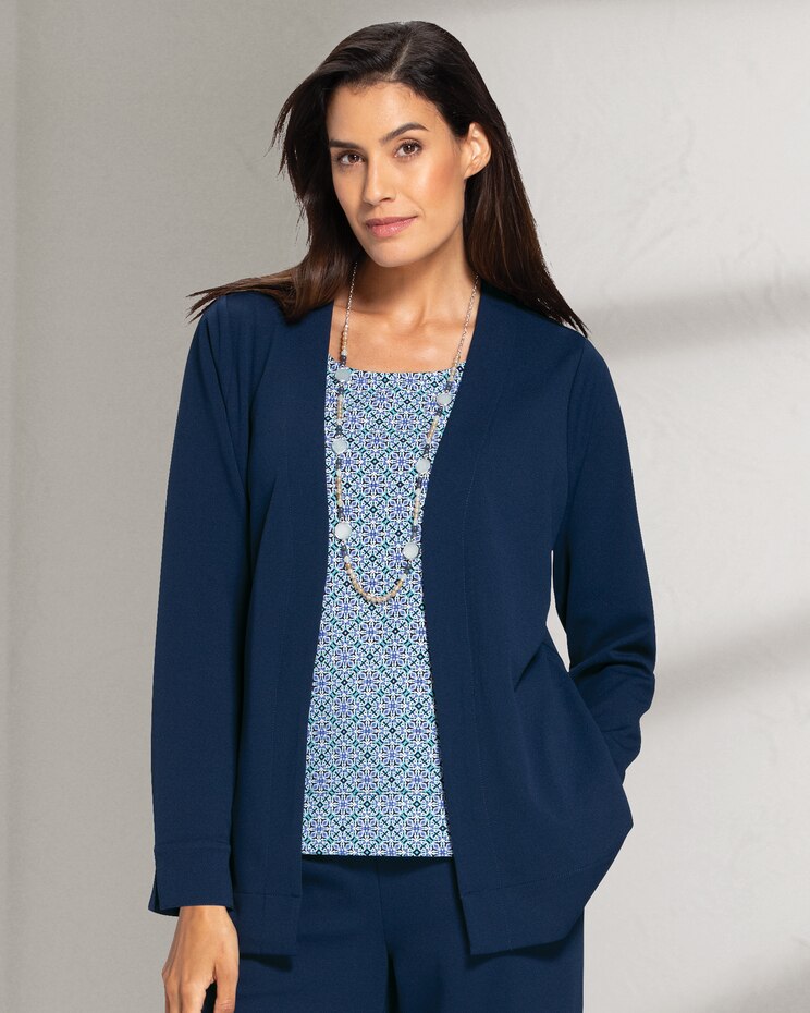 Norm Thompson™ Travel Knit Cardigan image number 1