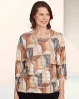 Stained Glass Tee by Alfred Dunner thumbnail number 1