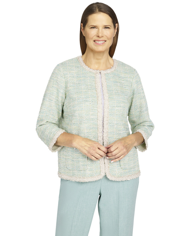 Alfred Dunner® Ladylike Chic Knit Jacket image number 1