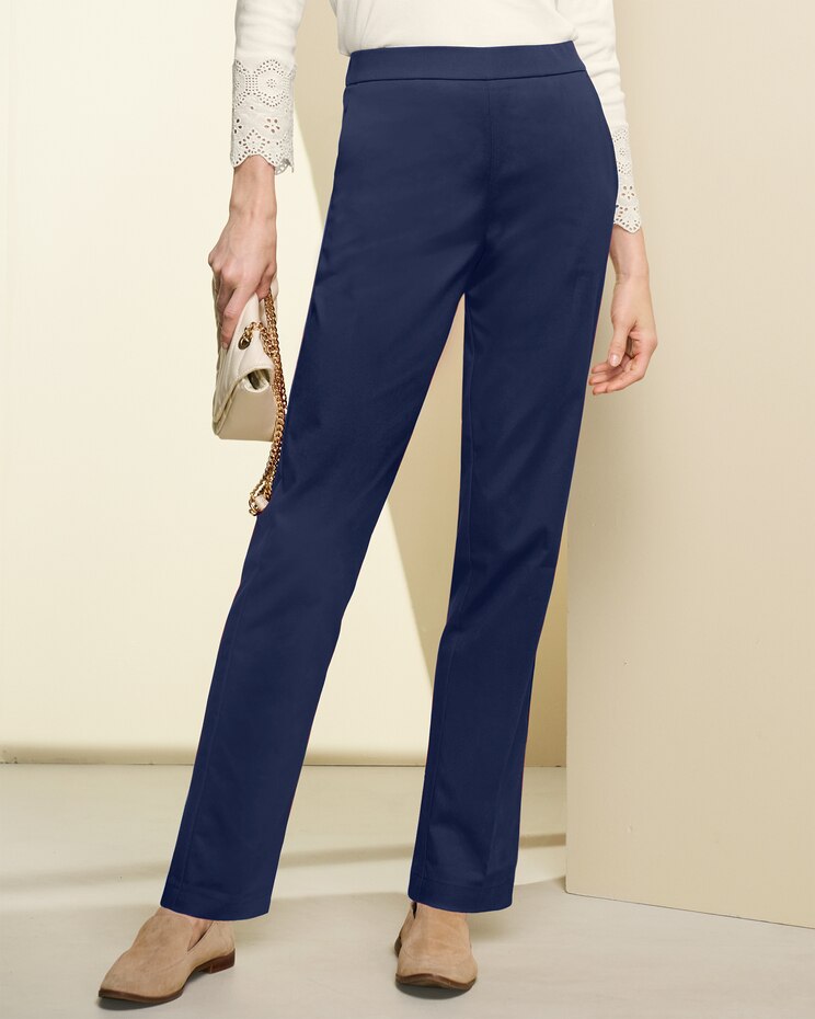 Comfort Stretch Pull-On Pants image number 1