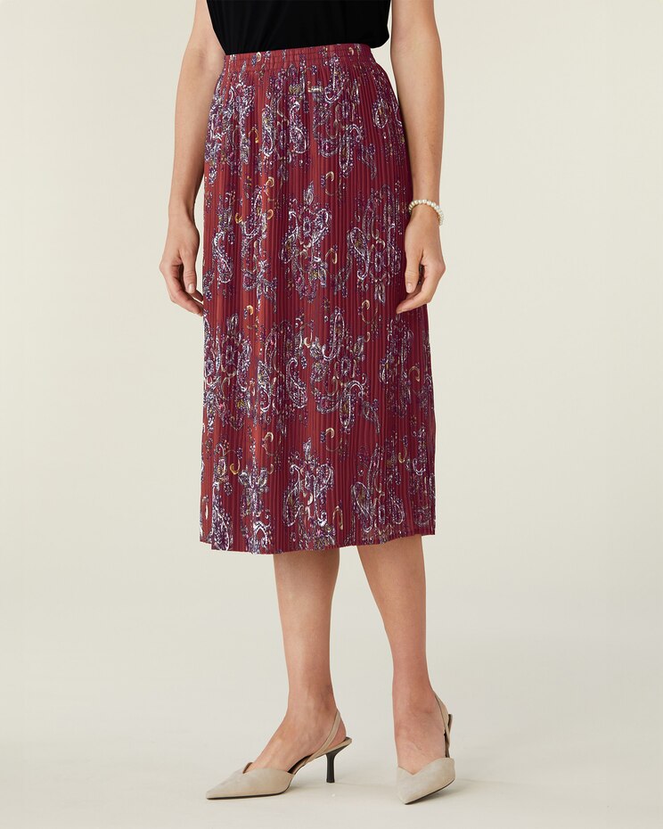 Alfred Dunner Paisley Skirt image number 1