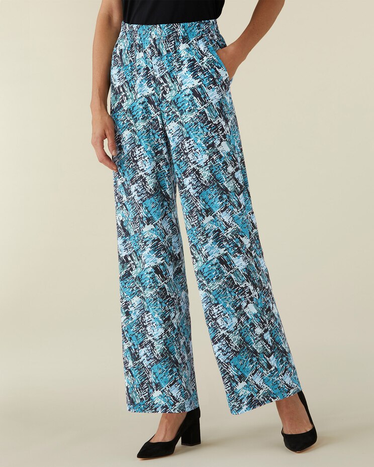 Brushstroke Knit Pants image number 1