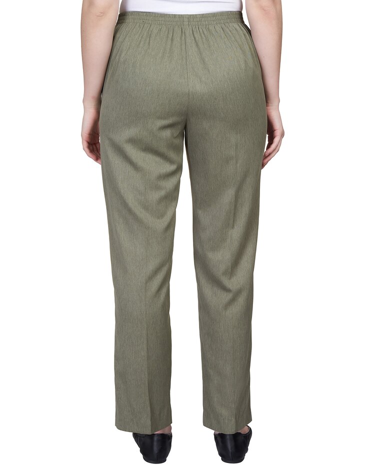 Alfred Dunner® Chelsea Market Easy Breezy Average Length Pant image number 5