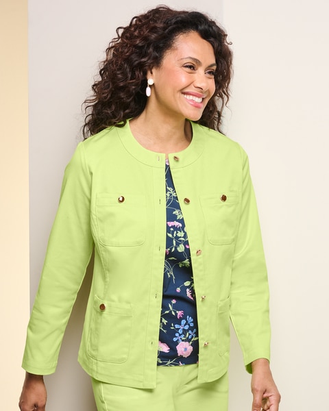 Comfort Stretch 4-Pocket Jacket