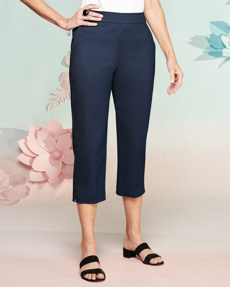 Comfort Stretch Capris image number 1