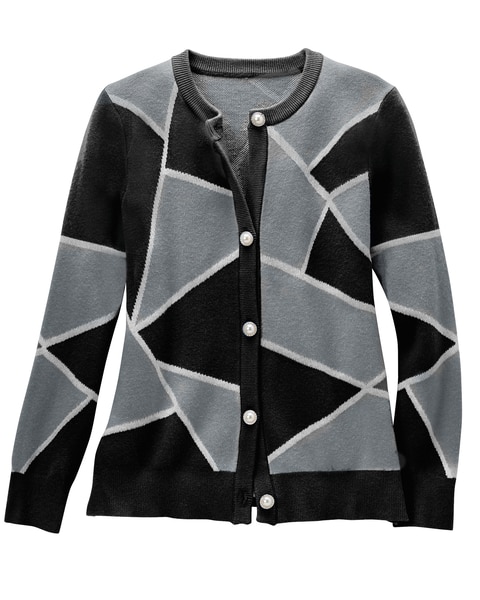 Graphic Colorblock Sweater