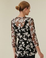 Alex Evenings Floral Vine Twin Set thumbnail number 3