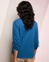 Center Embroidery Tee by Alfred Dunner thumbnail number 2