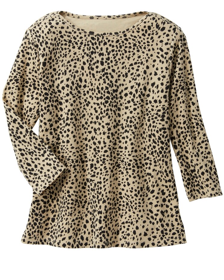 Animal Dot Print Tee image number 1