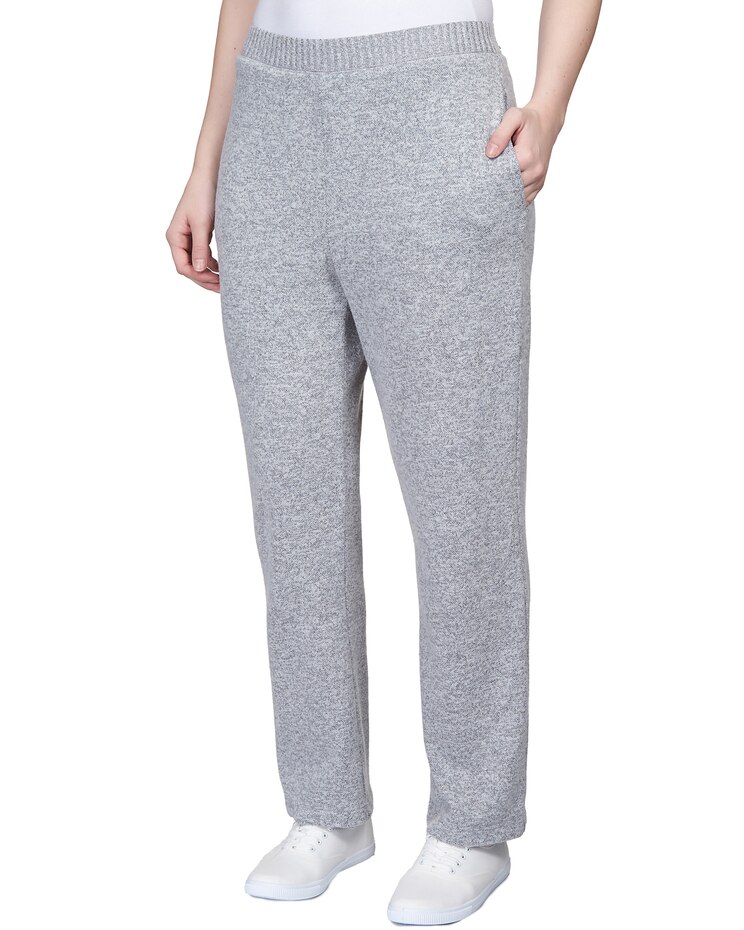 Alfred Dunner® Comfort Zone Comfort Fit Knit Short Length Pant image number 3
