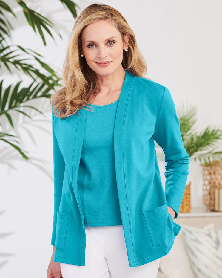Comfort Knit Classic Cardigan image number 1