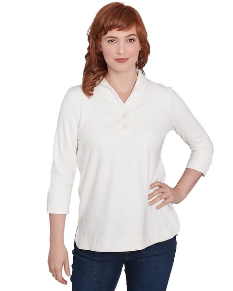Ruby Rd® Casual Luxe Knit Stretch Pullover