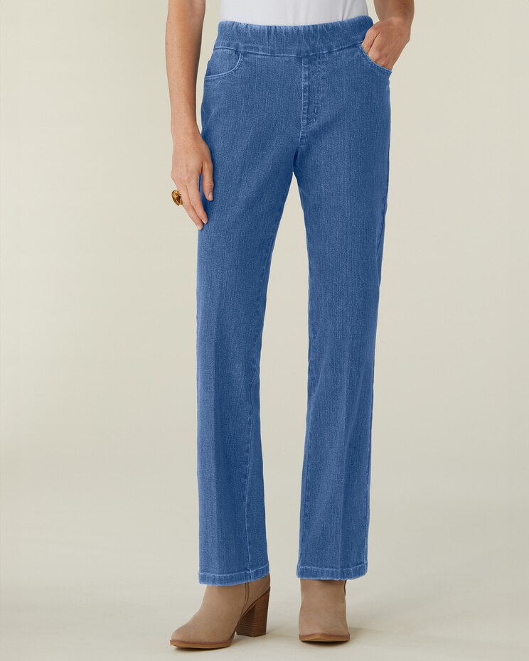 Slimtacular® Boot Cut Denim Jeans image number 5