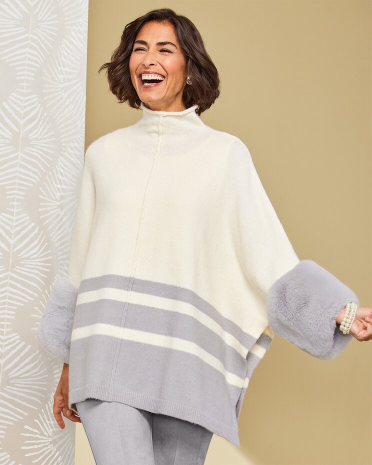 Mock Neck Sweater Pullover image number 1