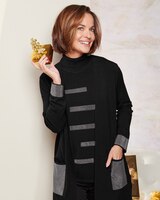 Rhinestone Embellished Cardigan thumbnail number 1