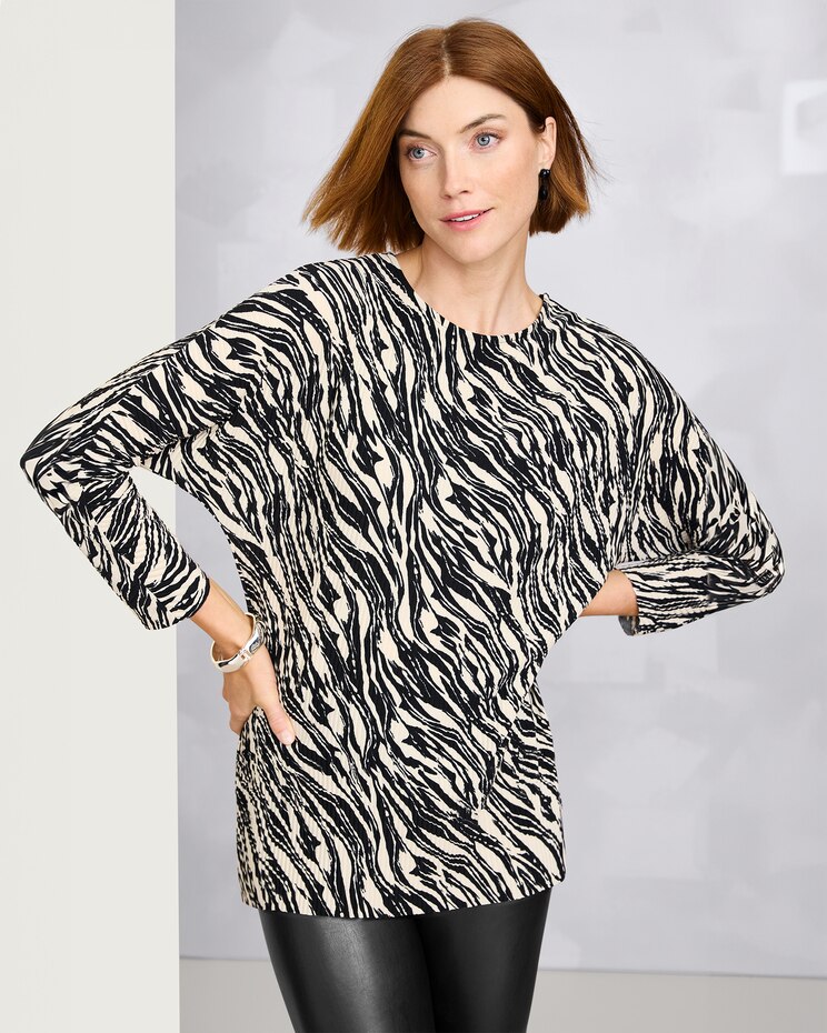 Artistic Pleated Top image number 2